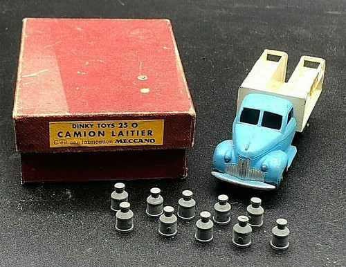 Dinky toys 25o camion laitier - dinky,