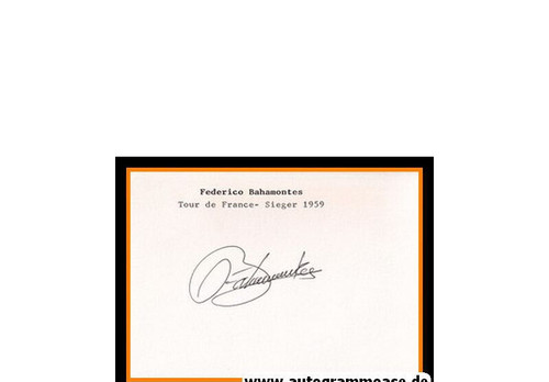 Autographe cyclisme federico - cyclisme, |