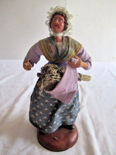 Ancien santon cueilleuse - ancien,