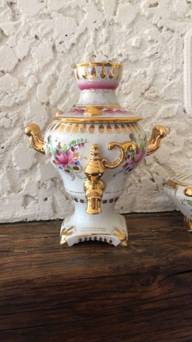 Porcelaine russe samovar - porcelaine ,