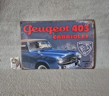 Plaque en métal décoratif