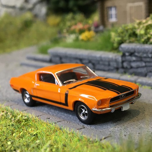 Ford mustang fastback orange - mustang,
