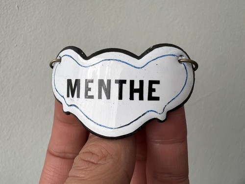Menthe ancienne plaque - menthe,