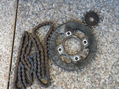 Kit chaine 125 custom - kit, cm