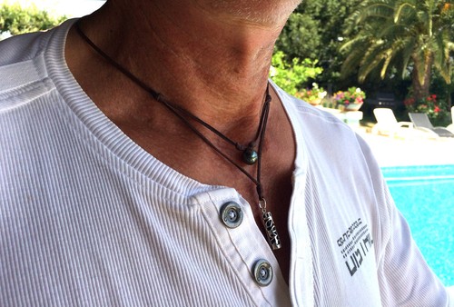 Collier perle tahiti - perle, de