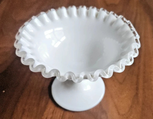 Vintage fenton silver crest - vintage,