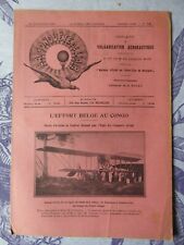 CONQUETE DE L'AIR 1920 18 NIEUPORT MACCHI AVIATION CONGO BELGE HYDRAVION SNETA