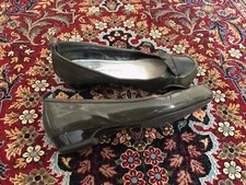 CHAUSSURES DE SOURIS MARC JACOBS BALLERINES MOCASSINS À TALON 37 7 MIU VERNIS TOP GRIS HILFIGER