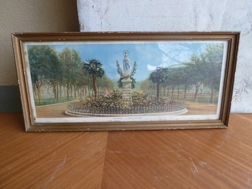 Ancien cadre bois peint - ancien,
