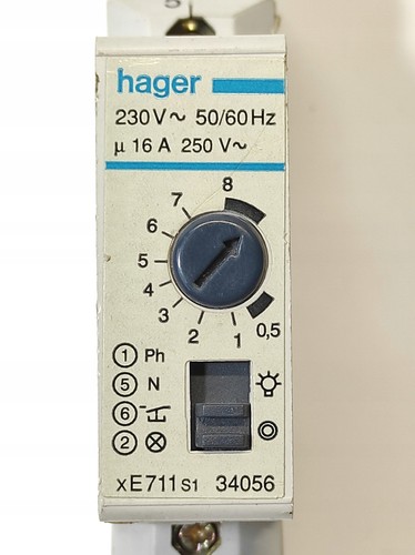 Hager xe711s1 230v - xe711s1,