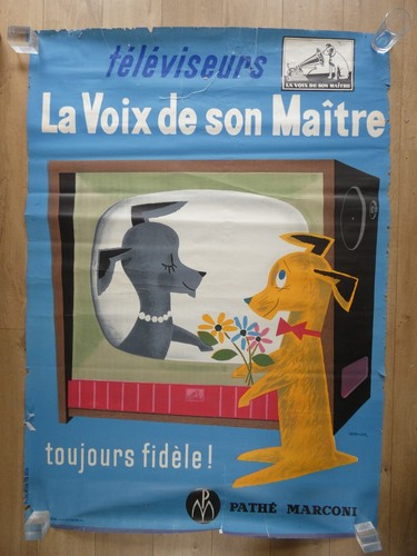 Affiche ancienne voix de - voix,