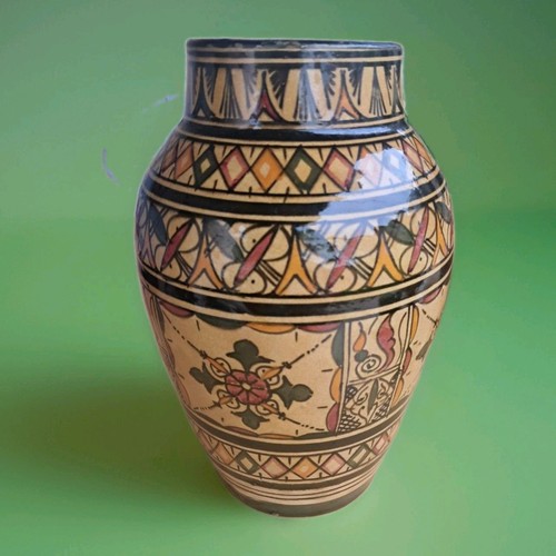 Ancien vase marocain safi - marocain,