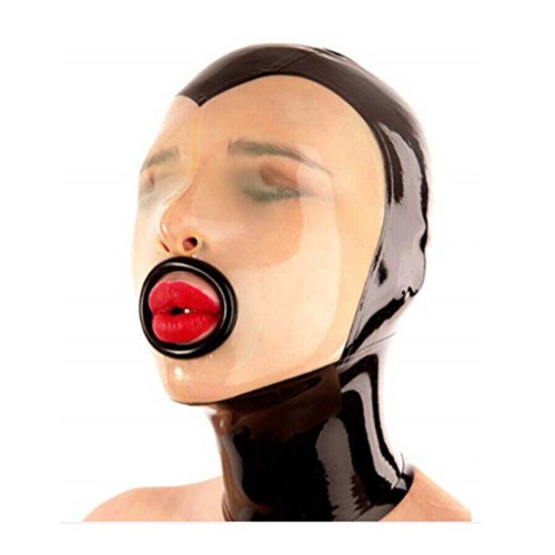 Fétiche cagoule latex - -,