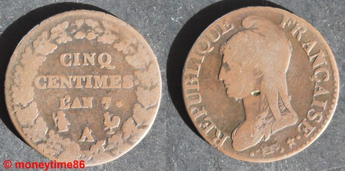 France cinq centimes - france,