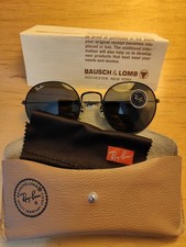 Ray-Ban original USA Bausch&Lomb 80s Round Black
