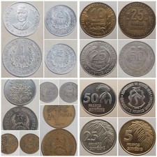 GUINEE - GUINEA - GUINEE BISSAU - GUINEE EQUATORIALE SYLIS FRANCS PESOS FRANCOS