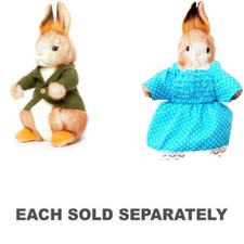 Marionnette à main en peluche lapin Hansa Creations de qualité 33 cm pour les en