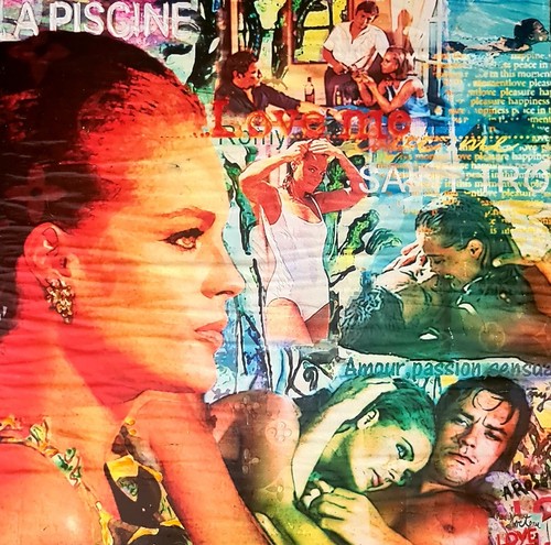 Tableau pop art street romy - tableau,