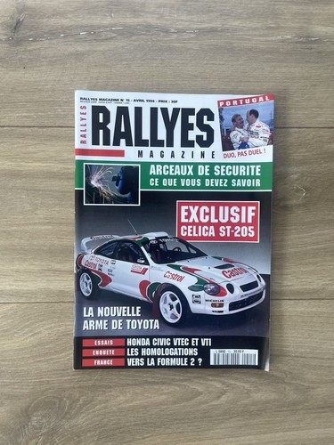 Magazine rallyes avril - n°15,