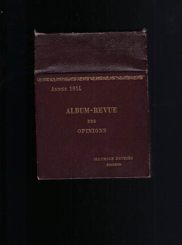 Album revue des - opinions, 1914