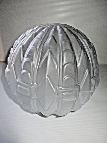 Ancien globe verre - ancien, pressÉ