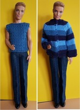 Barbie Lot vêtements pour Ken, fait-main
