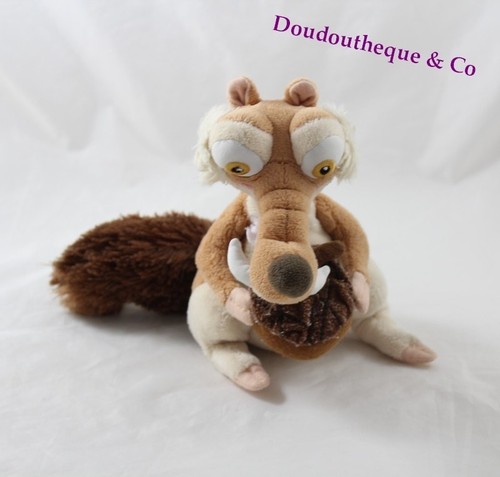 Peluche écureuil scrat gipsy - écureuil,