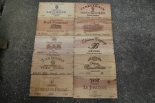Estampe de caisse de vin (10) rare voir photos lot N2