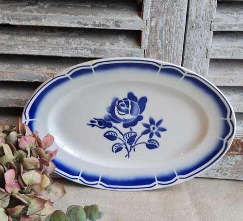 Ancien plat ovale badonviller - ovale,