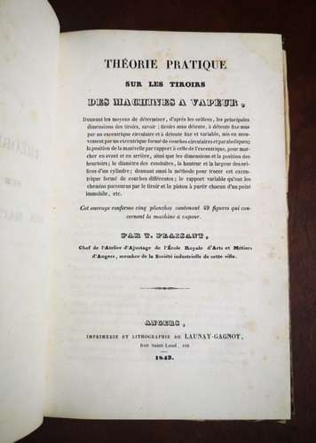 Ancien 1843 théorie pratique - 1843,