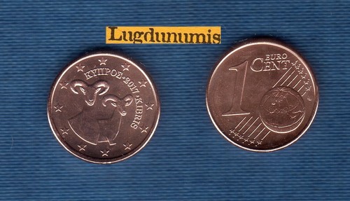 Chypre 2017 centime euro - centime, d'euro