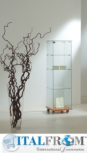 Vitrine verre h140x40x40 - h140x40x40, cm