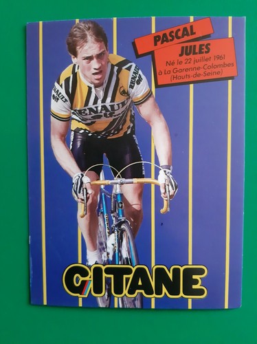 Cyclisme carte cycliste pascal - cyclisme,