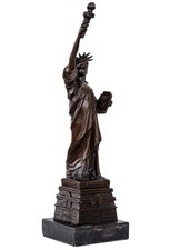 Statuette statue de la liberté USA New York bronze style antique 