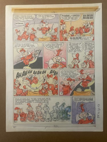Cezard planche originale les - cezard,
