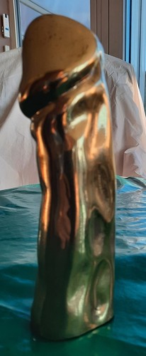 Phallus turgescent bronze - phallus,