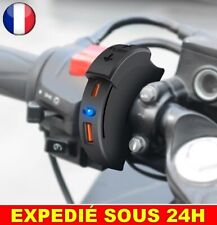 ✅ Prise Chargeur Rapide USB Moto Etanche Avec Port Type C Vélo Guidon Charge