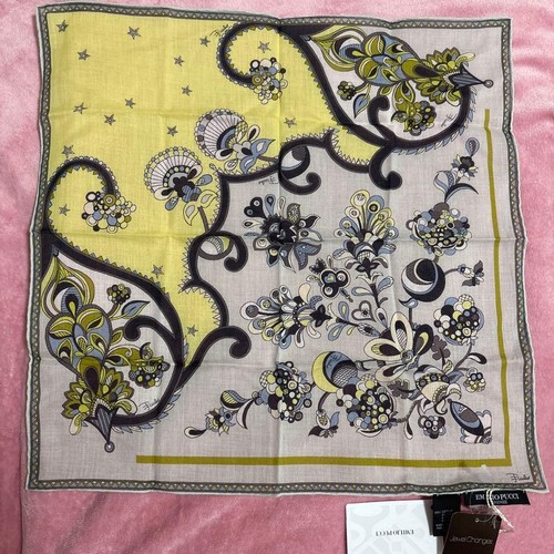 Foulard soie emilio pucci - soie,