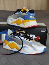 Baskets chaussures blanches Puma RS-X3 Sonic Hedgehog taille: eu 41