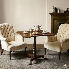 Table Basse Ancienne Acajou