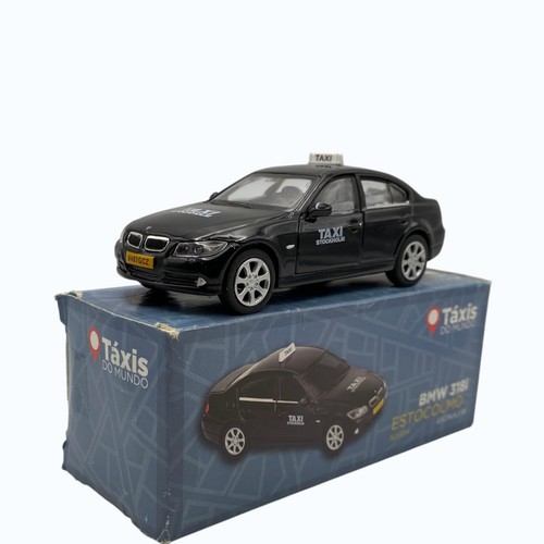 Welly bmw 330i taxi - 330i, stockholm