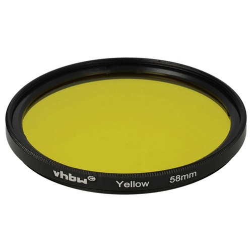 Filtre couleur jaune - , objectif
