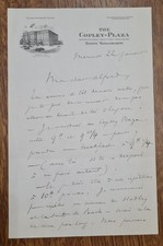 Henri Rabaud autograph letters