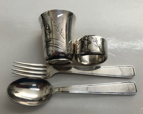 Lot objets metal - d’objets,