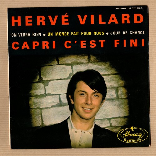 Herve vilard 45t ep capri - 7'', 'capri