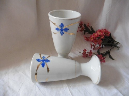 Anciens mazagrans porcelaine - 2,