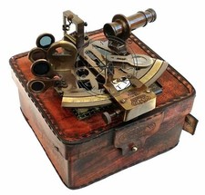 RARE NEW Brass Sextant