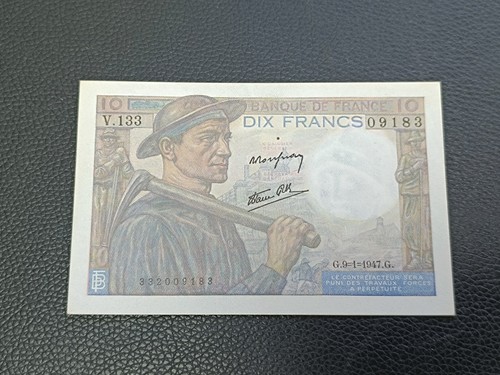Billet francs mineur - billet,