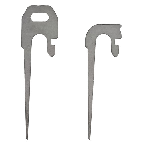 Titanium pick tool - titanium,