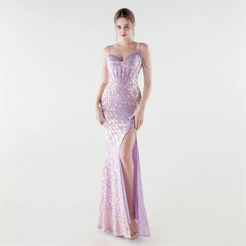 Robe soirée lumineuse - soirée,